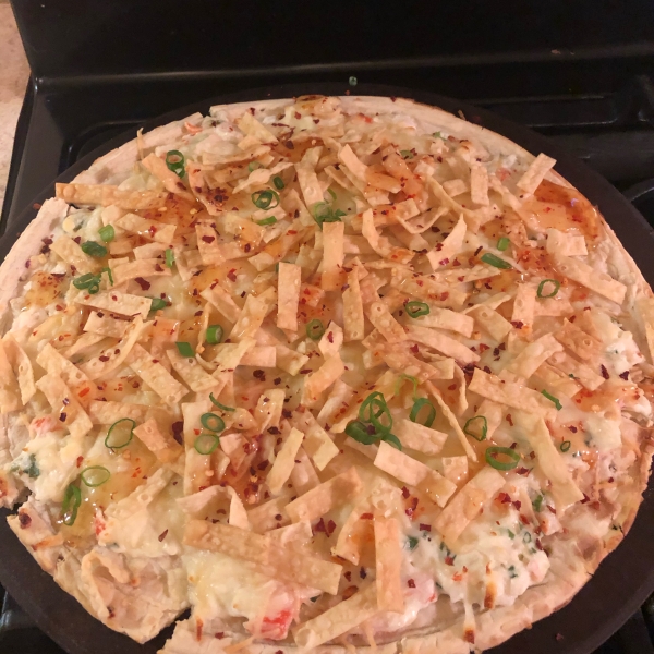 Crab Rangoon Pizza