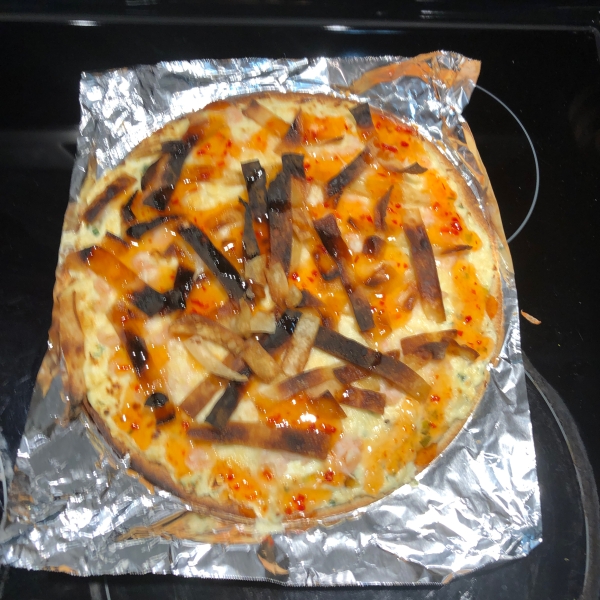 Crab Rangoon Pizza