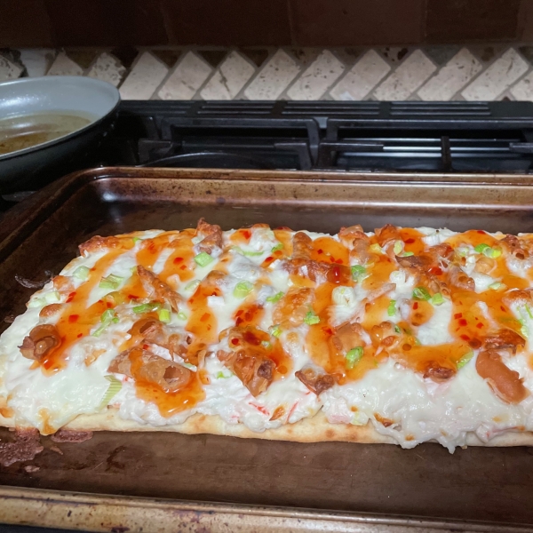 Crab Rangoon Pizza