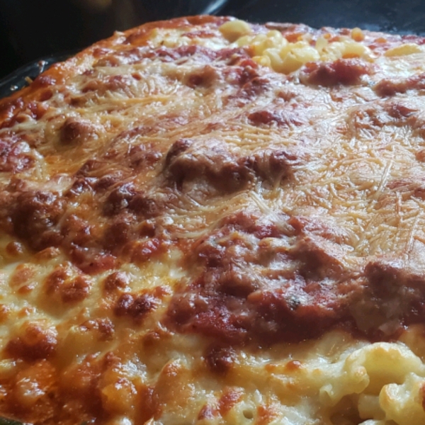 Three Cheese Baked Pasta