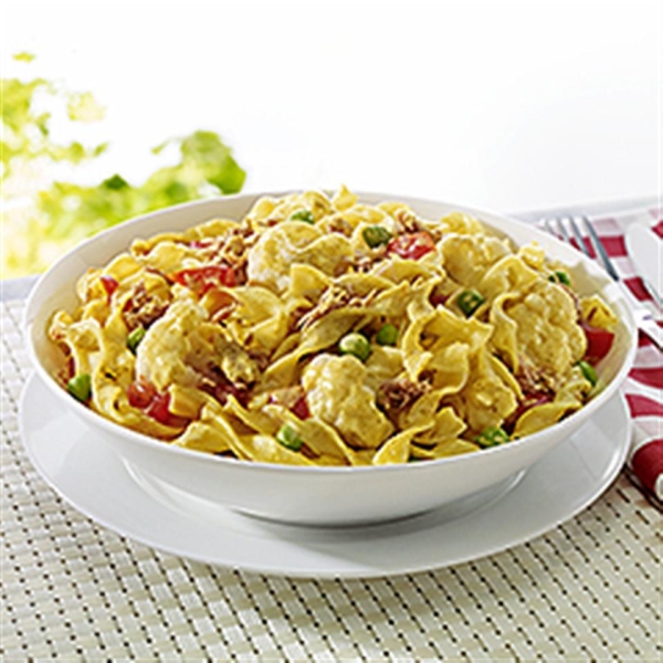 NO YOLKS® Quick Curried Tuna Supper