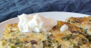 Spinach and Mushroom Egg Casserole