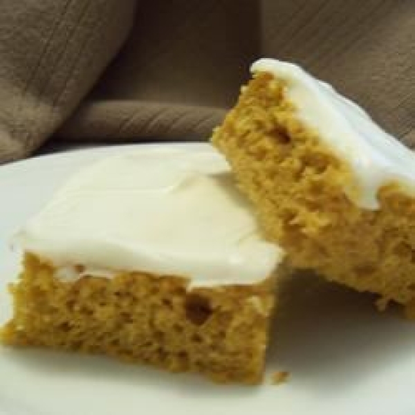 Easy Cream Cheese Pumpkin Bars