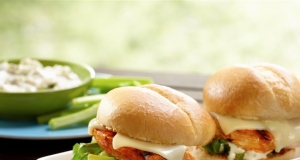 Grilled Buffalo Chicken Sliders