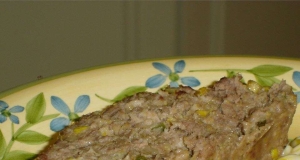 Dad's Down Home Cornbread and Jalapeno Meatloaf