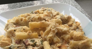 Jalapeno Popper Chicken Baked Ziti