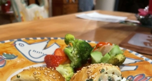 Spinach Rolls with Puff Pastry