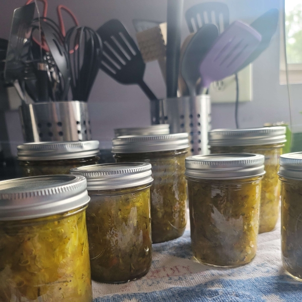 Sweet Zucchini Relish