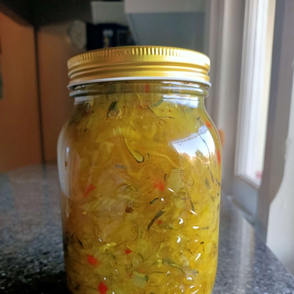 Sweet Zucchini Relish