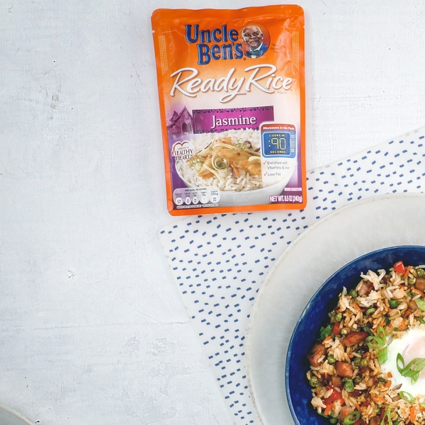 Ham Fried Rice with Eggs