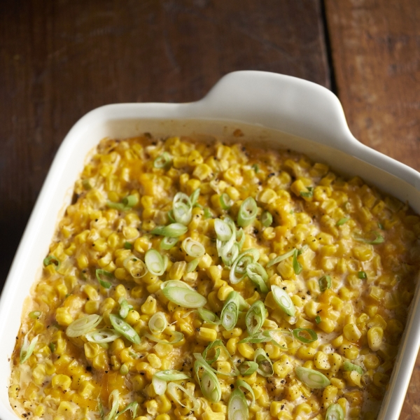 Cheddar Corn Casserole