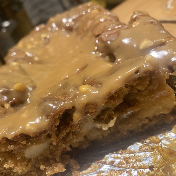 Apple Peanut Butter Cake