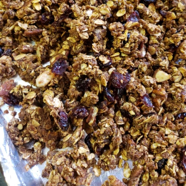 Light Fruit and Nut Granola
