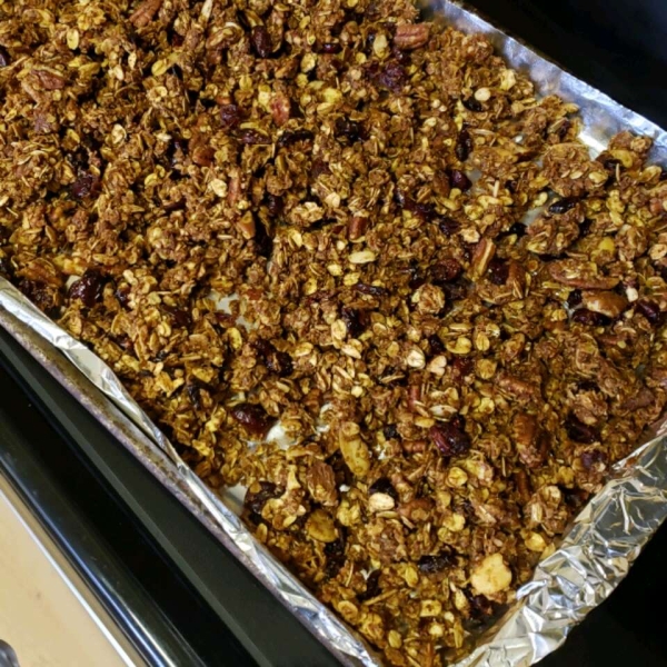 Light Fruit and Nut Granola