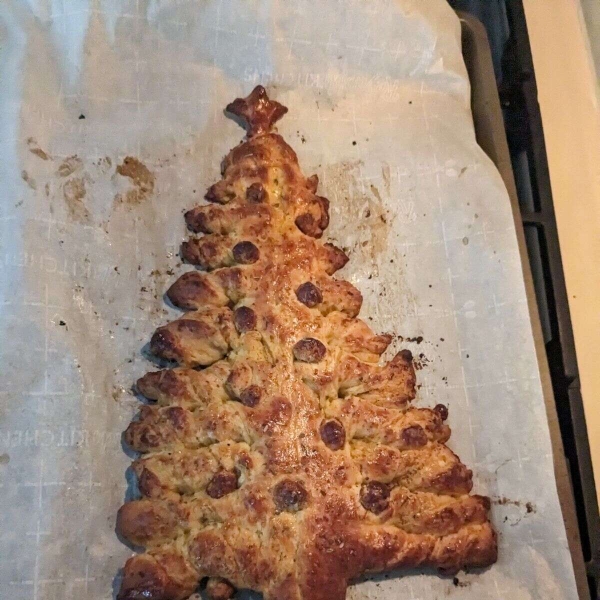 Savory Puff Pastry Christmas Tree