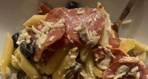 Pepperoni Pizza Pasta Salad
