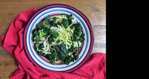 Easy Cabbage, Onion, and Kale Stir-Fry