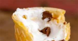 Campfire S'mores in a Cone