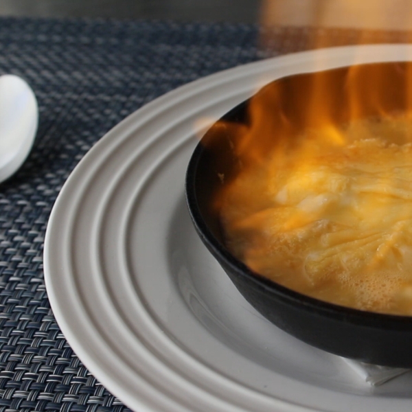 Flaming Greek Cheese (Saganaki)