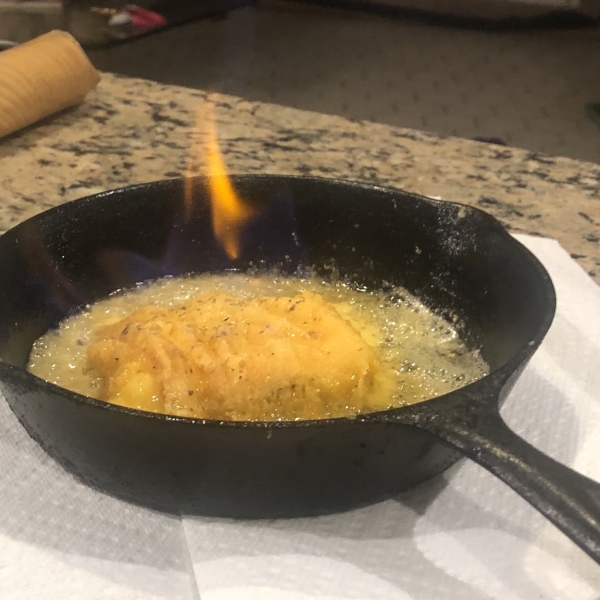 Flaming Greek Cheese (Saganaki)