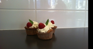 Dark Chocolate Souffle Cupcakes