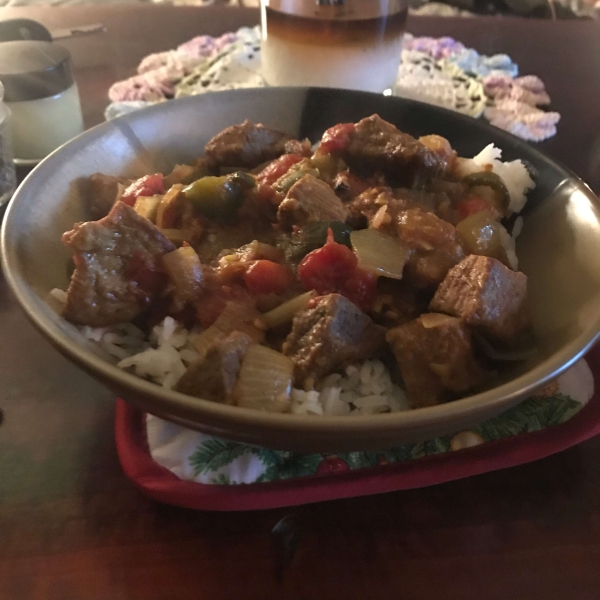 Spicy Beef Curry Stew for the Slow Cooker