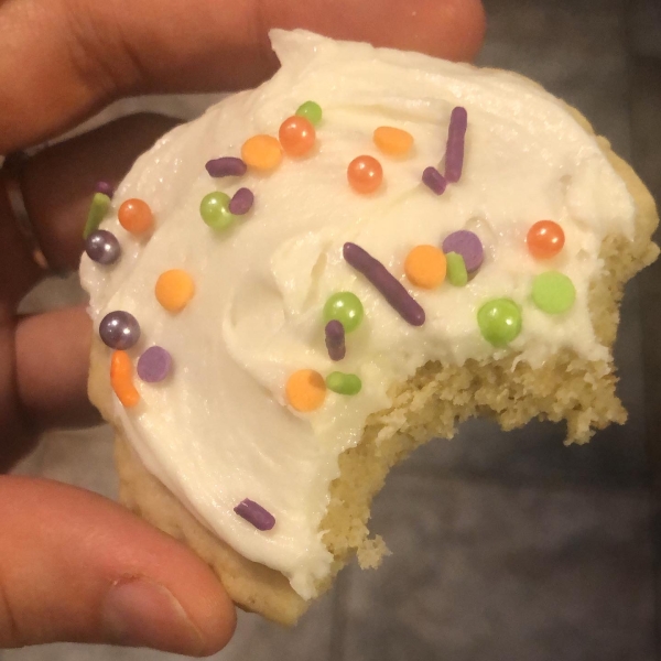 Soft Frosted Sugar Cookies