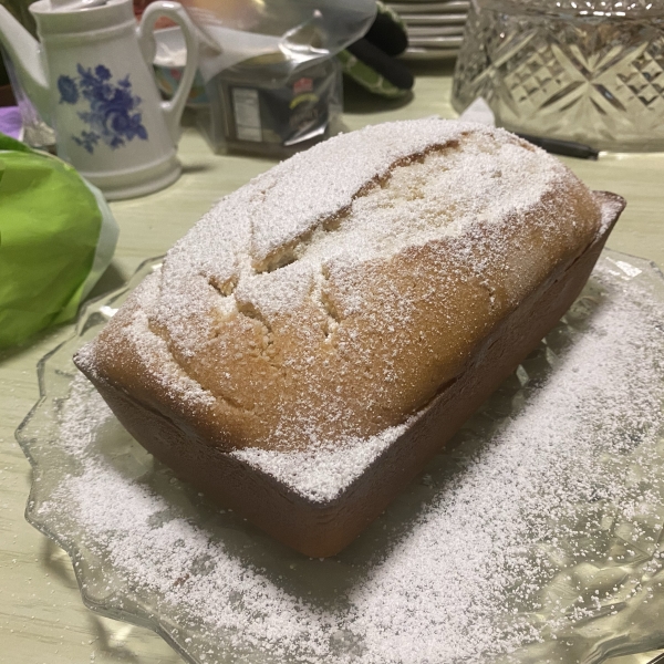 Eggnog Loaf Cake