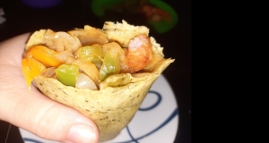 Quick and Easy Shrimp Fajitas