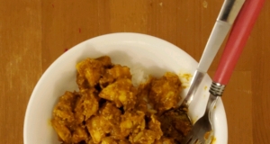 Quick Mango Chicken Curry