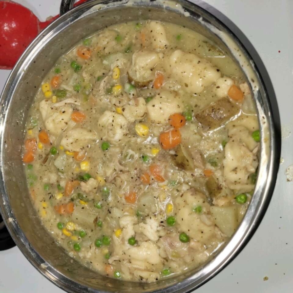 Chicken and Dumplings with Vegetables