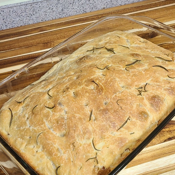 No-Knead Big Bubble Focaccia