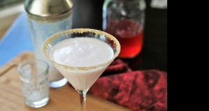 Rhubarb Cream Pie Martini