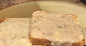 Creamed Tuna on Toast