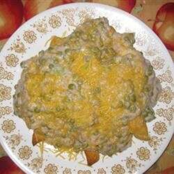 Creamed Tuna on Toast