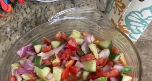 Tomato Cucumber Onion Salad