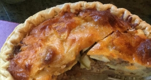 Amy's Sausage Apple Pie