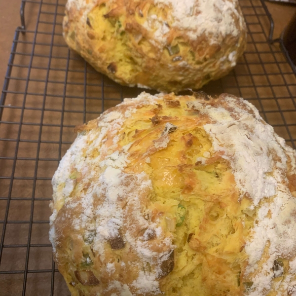 Jim's Cheddar Onion Soda Bread