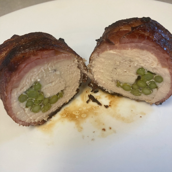 Asparagus and Mozzarella Stuffed Chicken Breasts