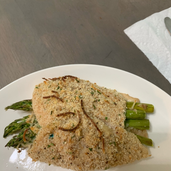 Asparagus and Mozzarella Stuffed Chicken Breasts