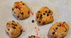 Peanut Butter Cookies with Chocolate Chunks