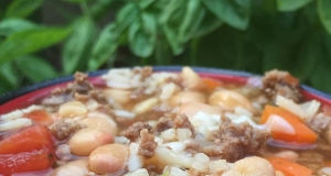 Quick Italian Rice Soup