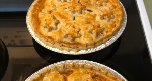 Traditional French Canadian Tourtiere