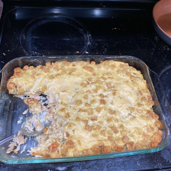 Crystal's Chicken and Stuffing Casserole