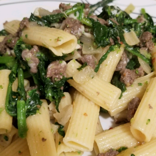 Chorizo and Broccoli Rabe Pasta