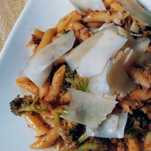 Chorizo and Broccoli Rabe Pasta