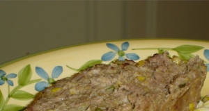 Dad's Down Home Cornbread and Jalapeno Meatloaf