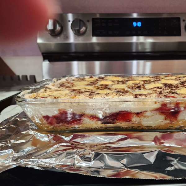 Cherry Cream Cheese Dump Cake