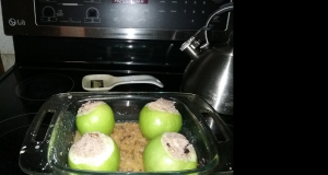 Spiced Pirate Baked Apples