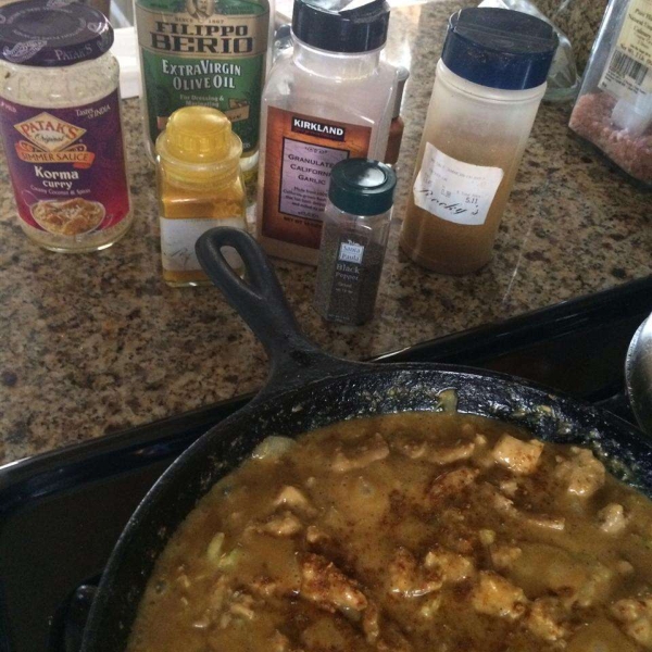 Curry Chicken and Rice